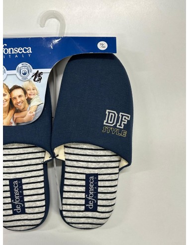 Pantofola ragazzo in cotone DE FONSECA