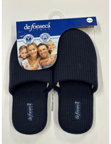Pantofola donna in cotone DE FONSECA
