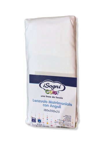 copy of Lenzuolo matrimoniale maxi con angoli in cotone I SOGNI