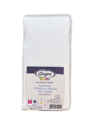 copy of Lenzuolo matrimoniale maxi con angoli in cotone I SOGNI