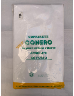 Coprirete una piazza e mezza con angoli in cotone ritorto...