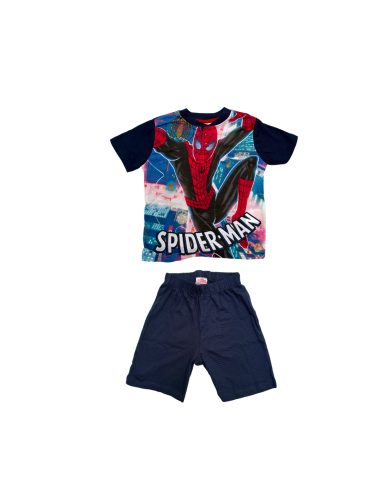 Pigiama bambino corto in cotone SPIDERMAN