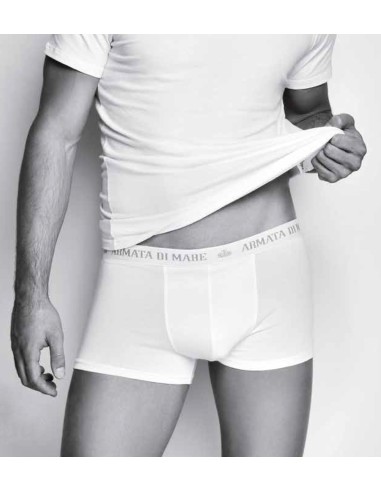 BOXER UOMO ARMATA DI MARE CON ELASTICO ESTERNO